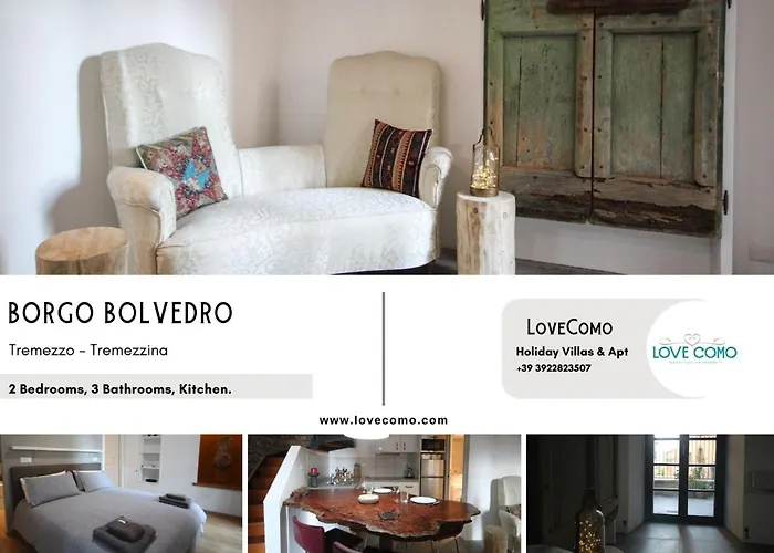 Semesterbostad Borgo Bolvedro - Tremezzo By Lovecomo *